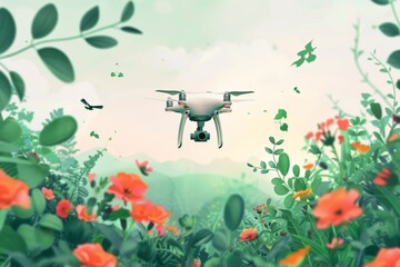Precision Farming and Smart Agriculture Utilizing Drone Technology for Enhanced Crop Care, Nutrient Management, and Field Research in Desert Conditions