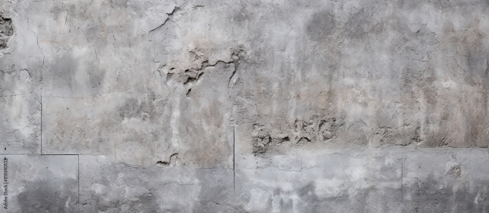 Aufkleber Aged cement wall serving as a background with a textured surface for a copy space image