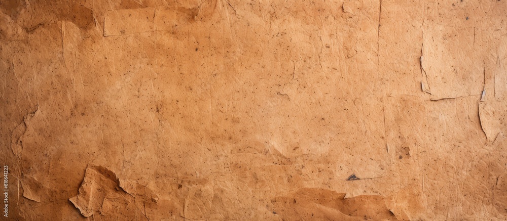 Aufkleber recycled cardboard with textured surface and organic fiber components ideal for copy space images