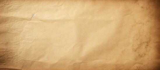 Obraz premium The parchment paper has a brown texture providing a copy space for additional content
