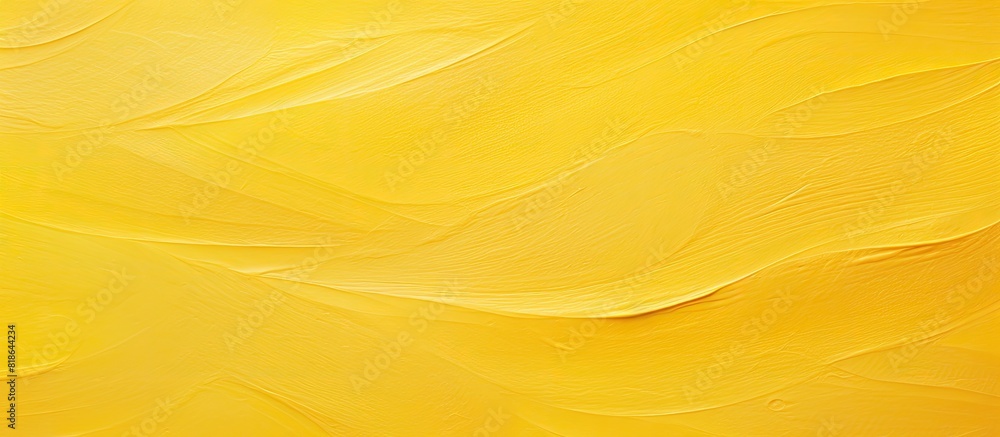 Poster a copy space image featuring a vibrant yellow texture or background