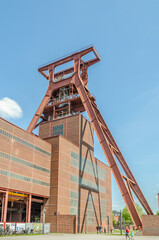 building of coking plant, Essen, Germany 