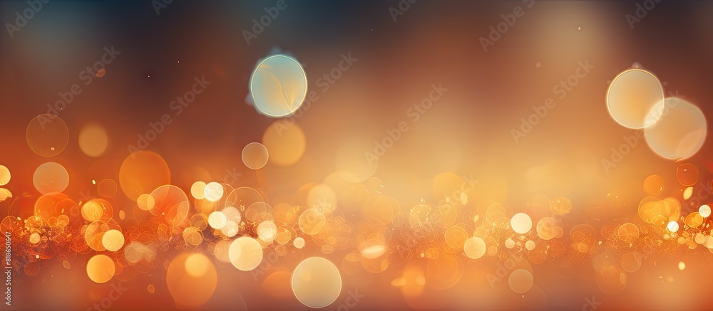Poster a beautiful abstract background with bokeh effects perfect for adding text or graphic overlays in a 