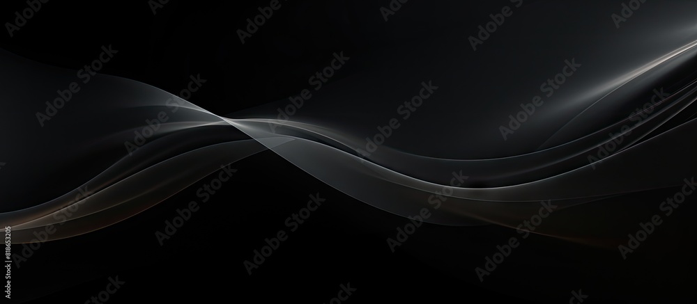 Aufkleber A dark black textured abstract background with light perfect for adding copy space to your images