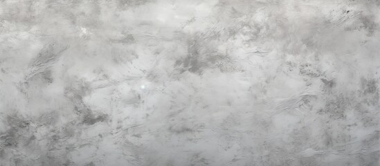 A gray decorative plaster or concrete texture creates an abstract background for design It is an art stylized banner with copy space for text