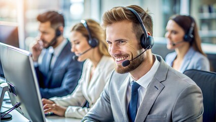 Insurance Claims Specialist: A dedicated specialist assisting with insurance claims over the phone, symbolizing reliable 24-hour customer care.
