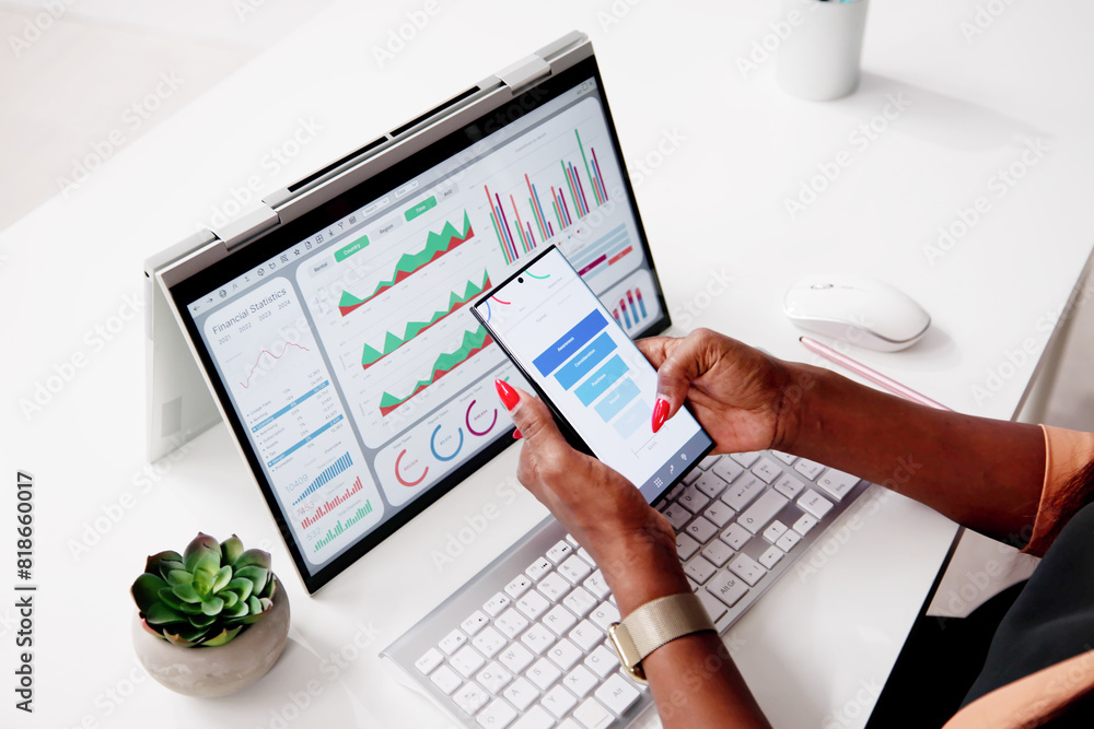 Aufkleber KPI Dashboard Data Analytics