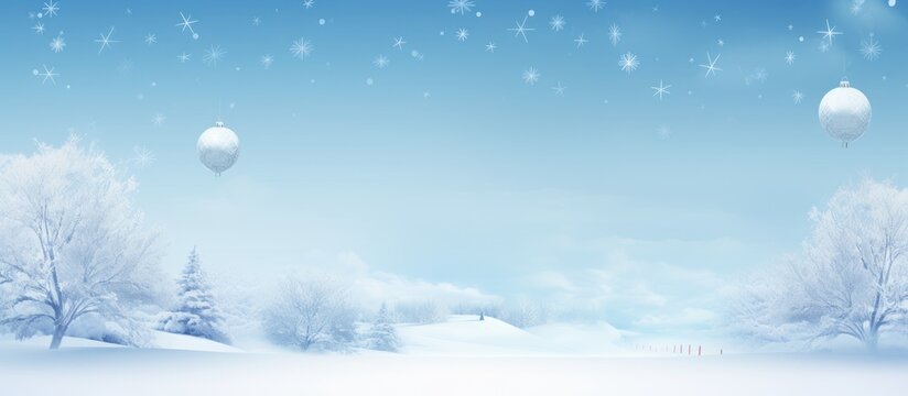 A beautiful greeting card with copy space image for personalized inscriptions perfect for close ones friends and colleagues to send their heartfelt congratulatory wishes during the festive season of M