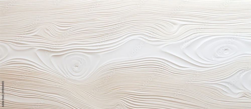 Poster a photograph of a white piece of wood that has a smooth and delicate texture creating a visually app