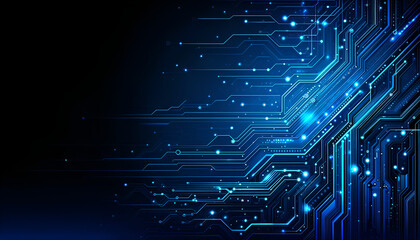 Obraz premium circuit board background