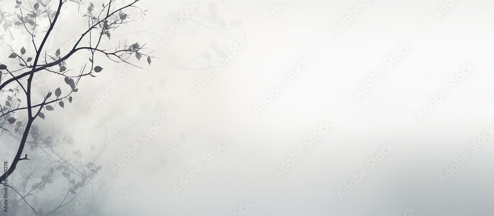 Poster abstract neutral plant nature concept background with blurred overlay effect for natural light photo