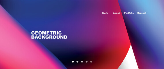 Geometric abstract background design. Vector illustration