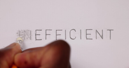 Inefficient Word Improve