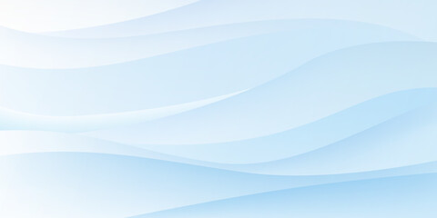 波型のオブジェクトを重ねた青い背景素材