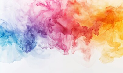 Fototapeta premium Colorful smoke background