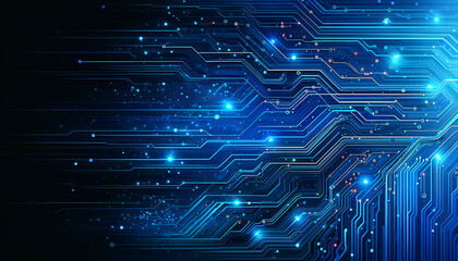 Obraz premium circuit board background