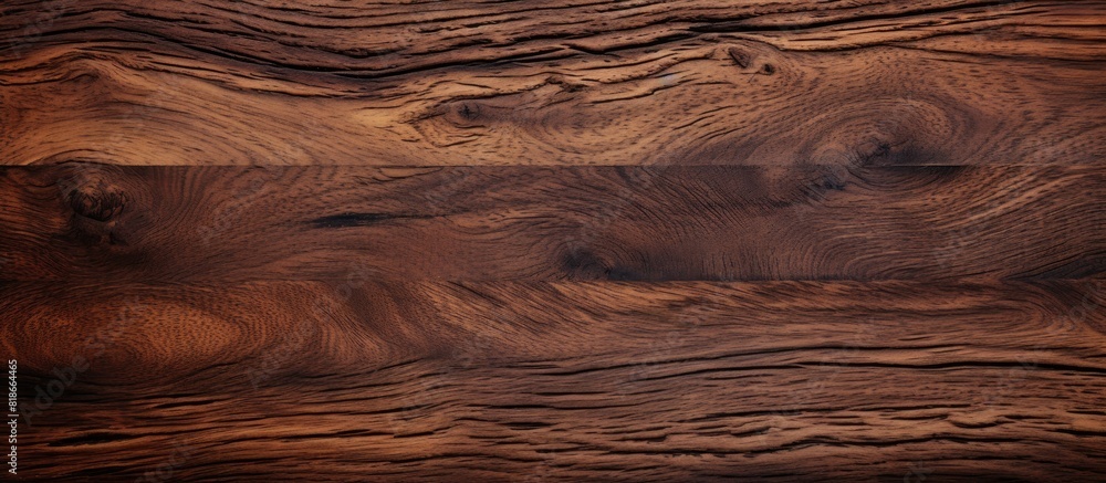 Poster an aged natural pattern on a dark wood texture creates an intriguing background surface for creative
