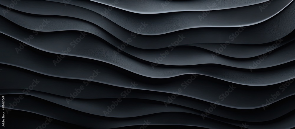 Aufkleber background with black paper texture providing a copy space image