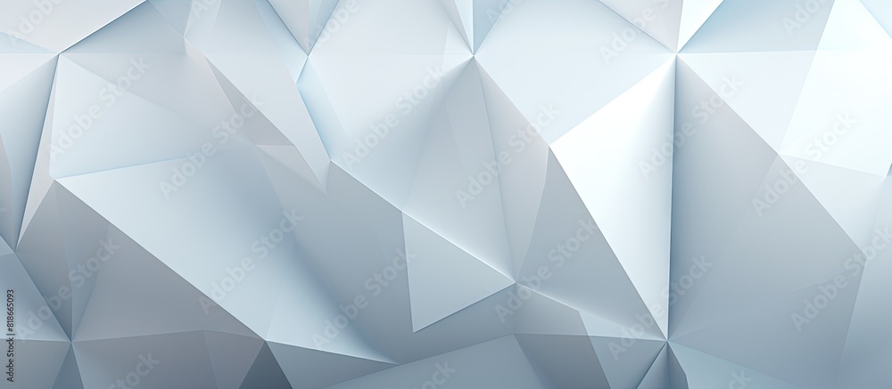 Aufkleber Geometrically positioned empty paper background in a blank color suitable for presentations or as a copy space image