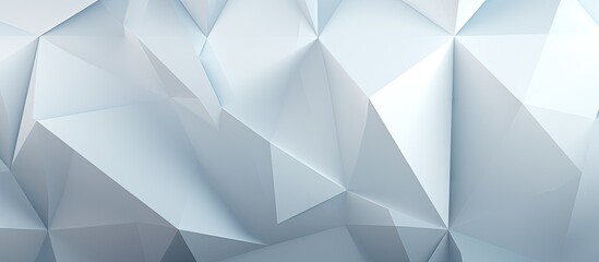 Geometrically positioned empty paper background in a blank color suitable for presentations or as a copy space image