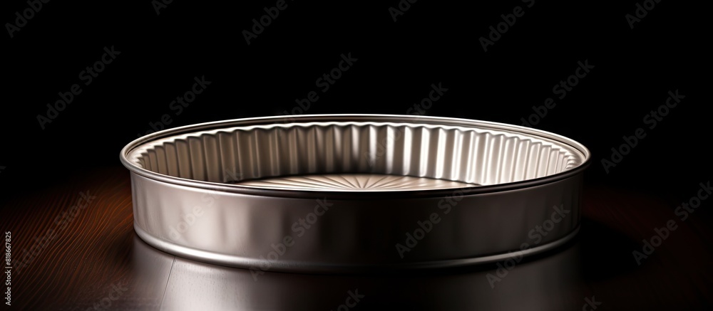 Aufkleber a copy space image of a lonely cake pan specifically designed for baking