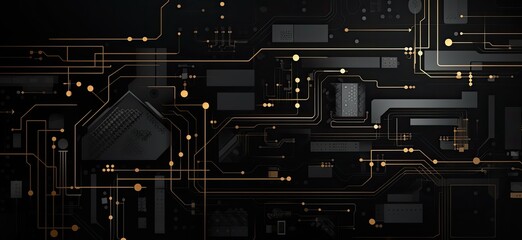 Fototapeta premium The Art of Precision: An Abstract Blueprint