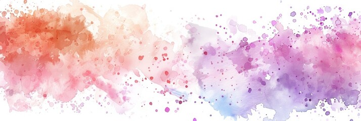 Whimsical Watercolor Background for Dreamy Designs Generative AI