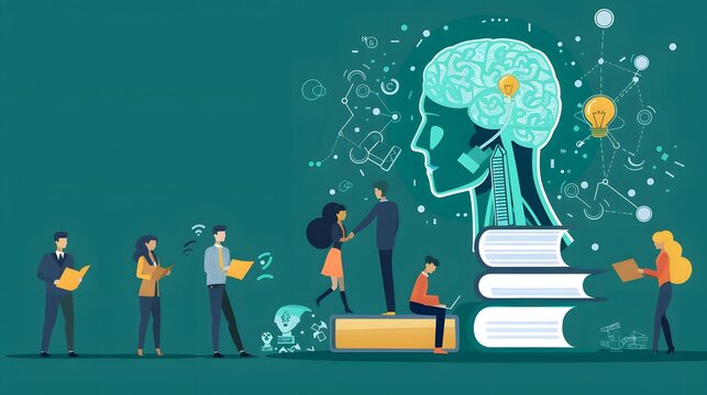  the role of artificial intelligence (AI) in education, showcasing how AI technologies like natural language processing and machine learning power intelligent tutoring systems, virtual assistants, and