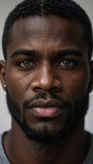 Obraz premium Handsome African America portrait