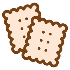 biscuit cracker icon