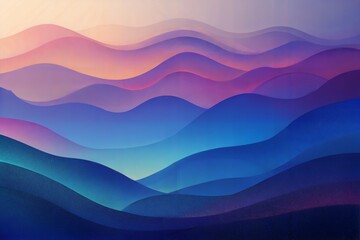 Abstract wavy gradient background