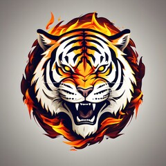 fire tiger logo