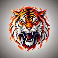 fire tiger logo