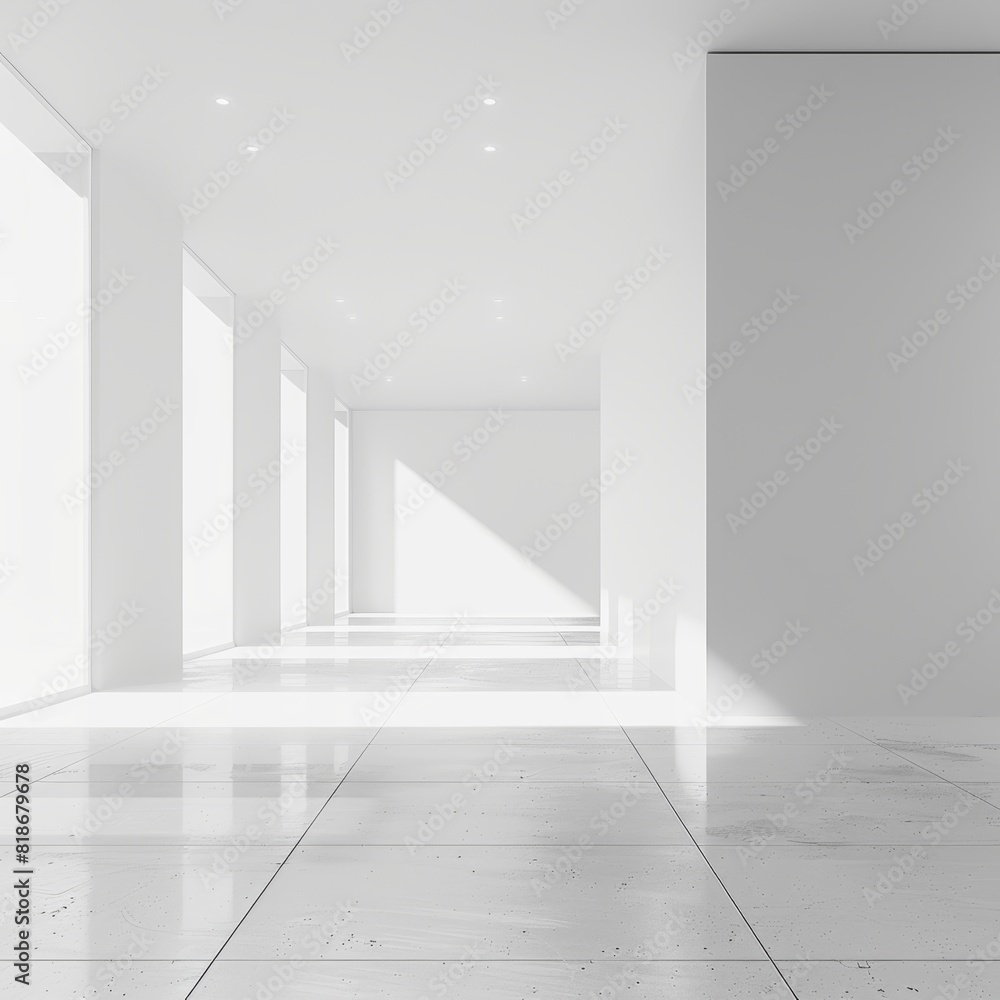 Aufkleber cosmic scene on a white background generative ai