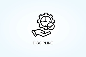 Discipline Vector  Or Logo Sign Symbol Illustration