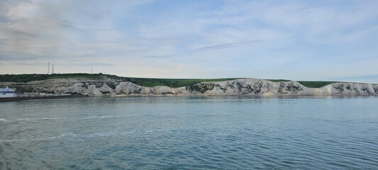 Dover Cliffs from ferry boat