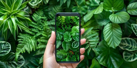 Sustainable Lifestyle App for Eco Conscious Users with Nature Inspired Mobile Interface