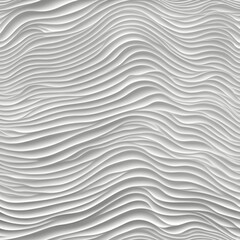 white seamless pattern waves light and shadow wall decorative panel