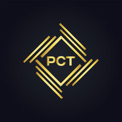 PCT logo. P C T design. White PCT letter. PCT, P C T letter logo design. P C T letter logo design in FIVE, FOUR, THREE, style. letter logo set in one artboard. P C T letter logo vector design.
