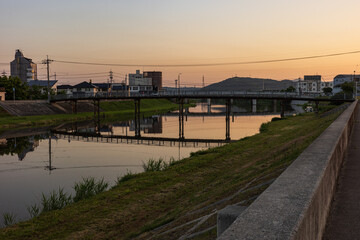 日本の岡山県岡山市の古くてとても美しい建物