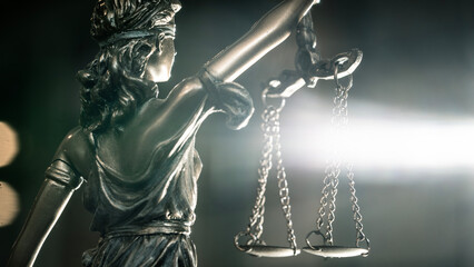 Legal and law concept with lady justice	