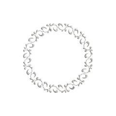 frame made of rings