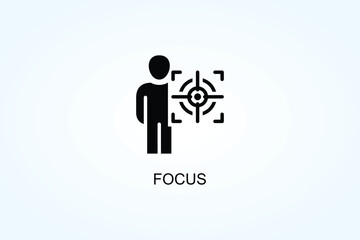 Focus Vector  Or Logo Sign Symbol Illustration