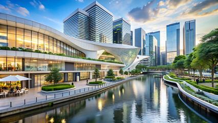 Shopping mall Modern architecture