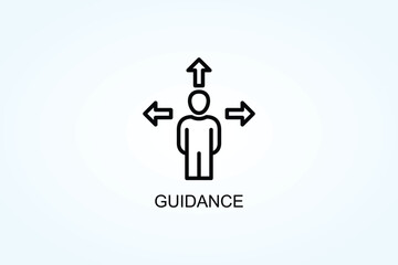 Guidance Vector  Or Logo Sign Symbol Illustration