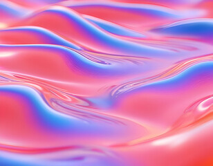 Vibrant Abstract Background: Flowing Waves, Curves, Energetic Design - Rare Color Palette