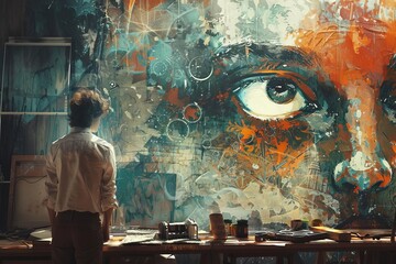 Explore the depths of your imagination through creative experimentation,