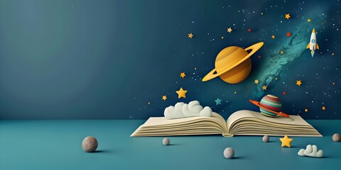 Discovering the Wonders of Science Through Imaginative Adventure and in a Fantastical Cosmic Landscape