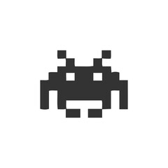 Video game console silhouette