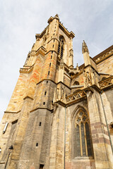 Fototapeta premium Eglise et Ville de Colmar